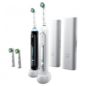Oral-B Genius 6000 Rechargeable Genius-serien Sort Hvide | DK_OB99170